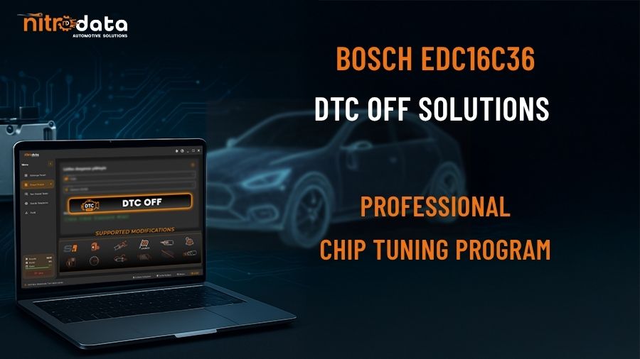 EDC16C36 DTC OFF Solutions | Automatic Fault Code Deletion - Nitro Data